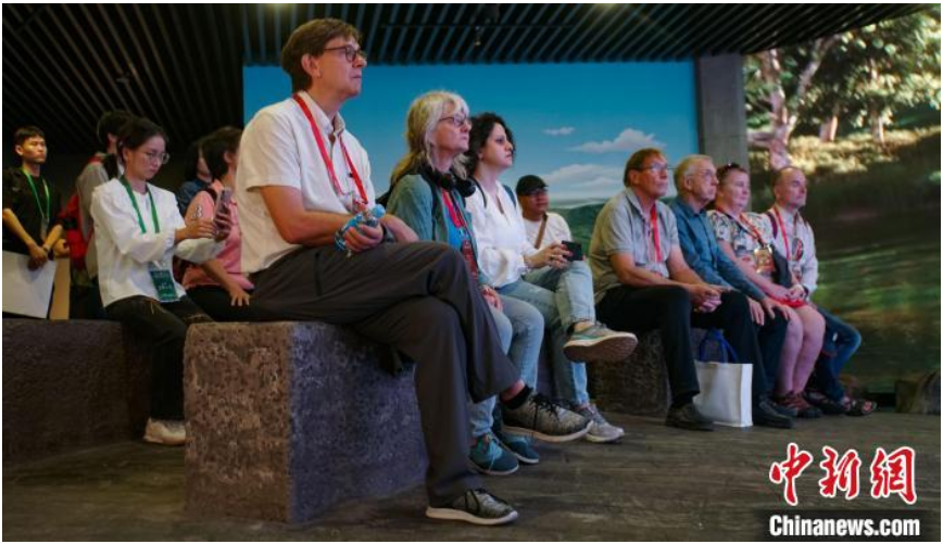 Experts and scholars from China and abroad gather in Xing'an, Guilin to inspect the &quot;Pearl of Ancient Water Conservancy Architecture in the World&quot; Lingqu Canal
